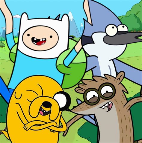 mordecai and rigby|mordecai and rigby vs finn and jake.